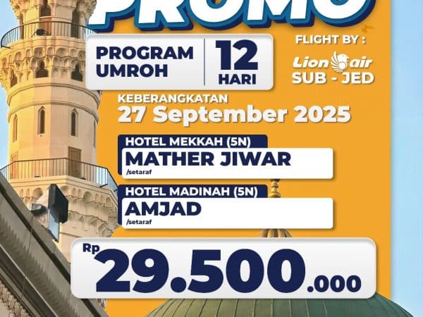 Umroh Reguler 27 September 2025