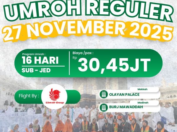 Umroh Reguler 27 November 2025