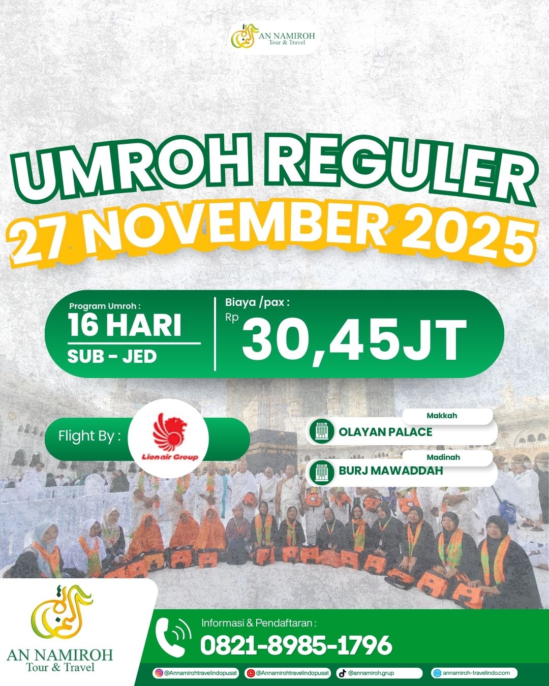Umroh Reguler 27 November 2025