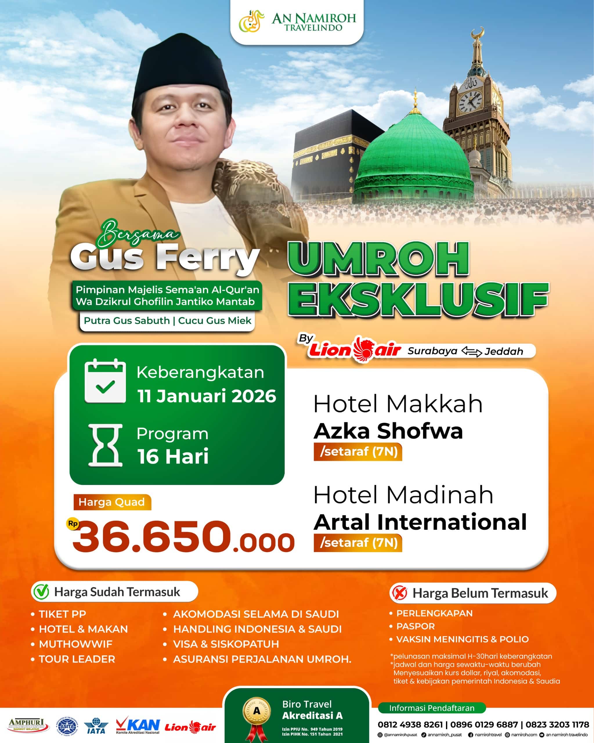 Umroh Eksklusif Bareng Gus Ferry