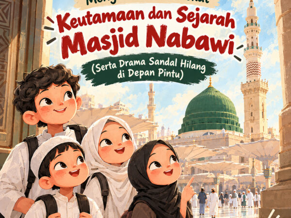 Mengenal Lebih Dekat Keutamaan dan Sejarah Masjid Nabawi (Serta Drama Sandal Hilang di Depan Pintu)