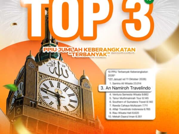An Namiroh Travelindo Masuk Top 3 PPIU